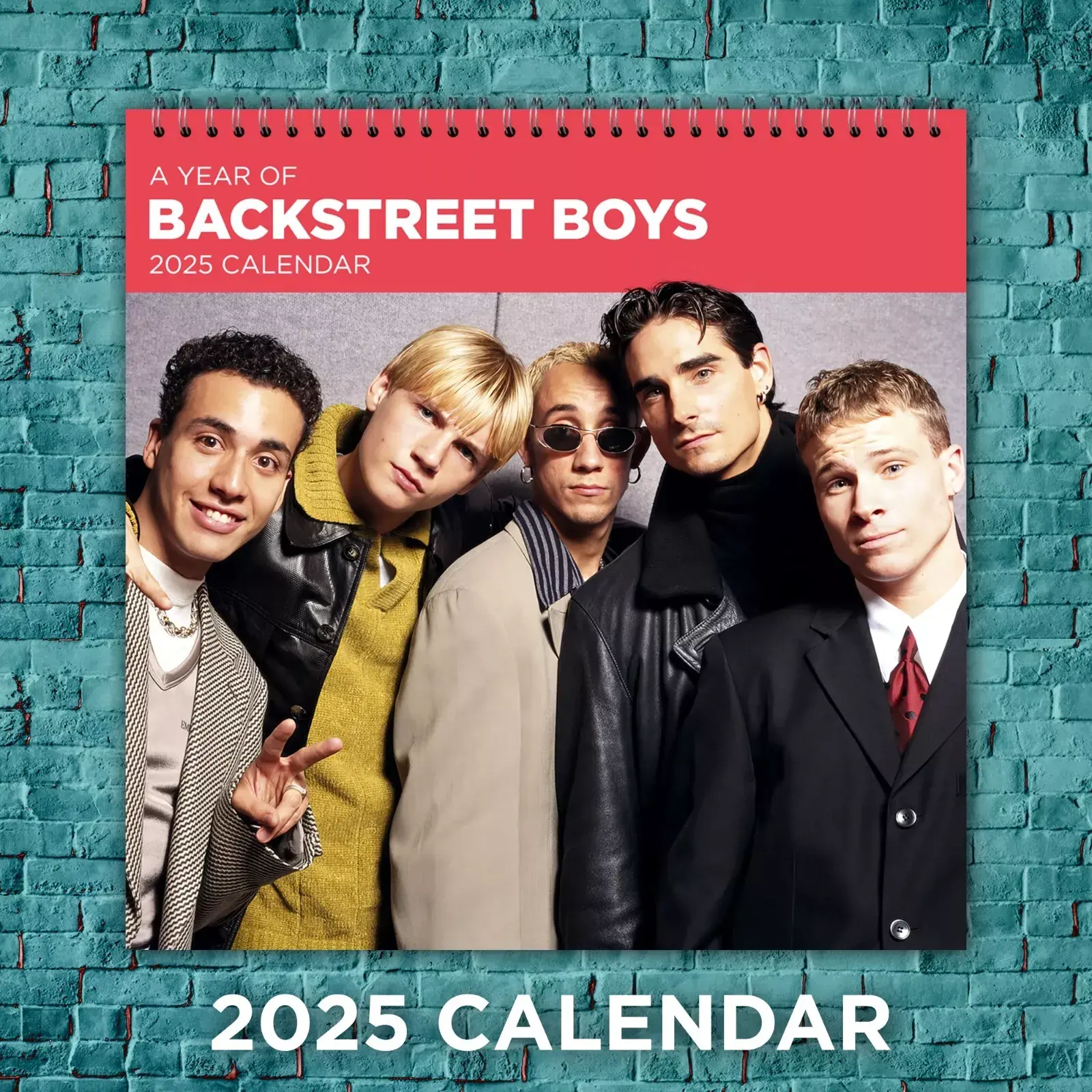 Backstreet Boys Calendar 2025, Backstreet Boys 2025 Wall Calendar