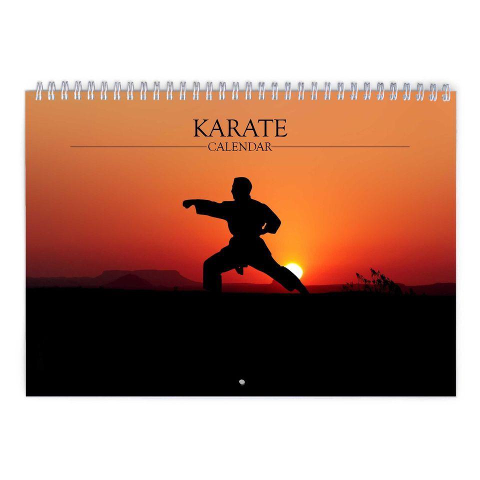 Karate 2025 Wall Calendar