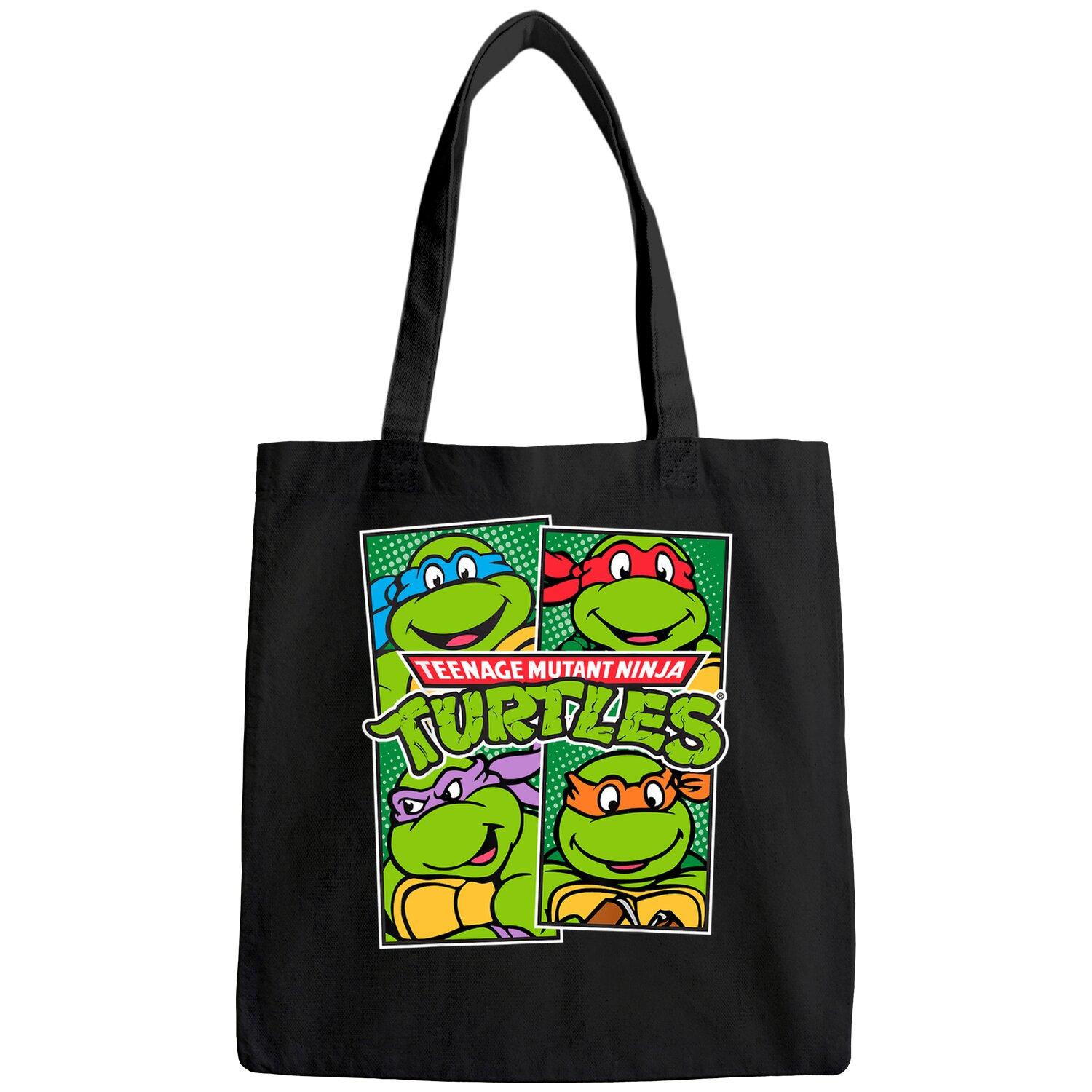 Teenage Mutant Ninja Turtles Paneled Characters Tote Bag