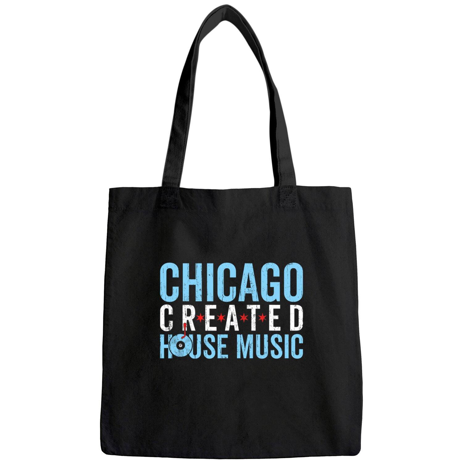 Chicago House Music Tote Bag