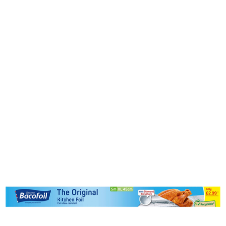 Bacofoil The Original Kitchen Foil XL - 450mm X 5m
