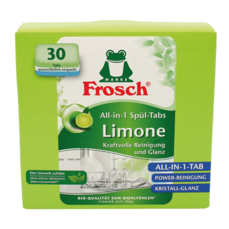 Frosch All-in-1 Dishwasher Tabs Lemon - 30 pcs
