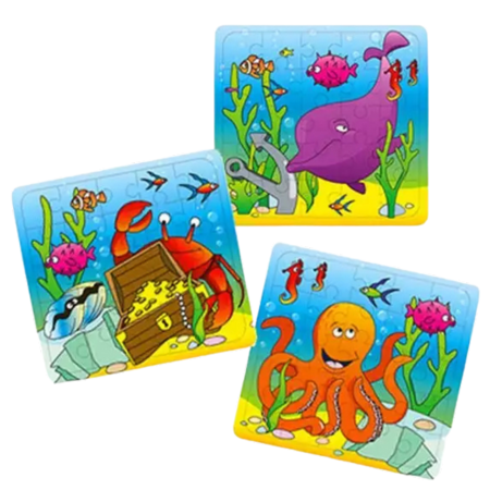 Fun Toys Sealife Jigsaw Puzzle Assorted – 1 Pc