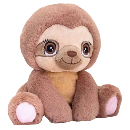 Keel Toys Keeleco Sloth Plush Toy – 16 cm