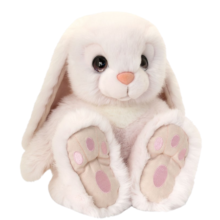 Keel Toys Soft Cuddly Rabbit - White