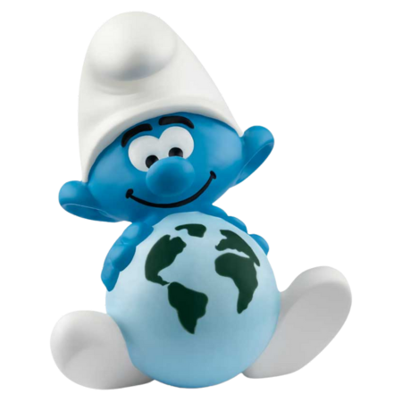 Schleich Sustainability Smurf Mini Figure