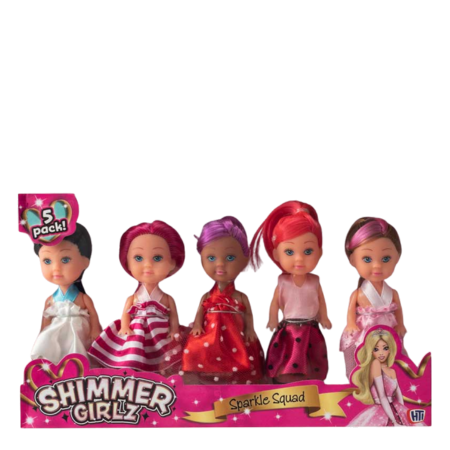 Shimmer Girlz Sparkle Squad Doll Assorted