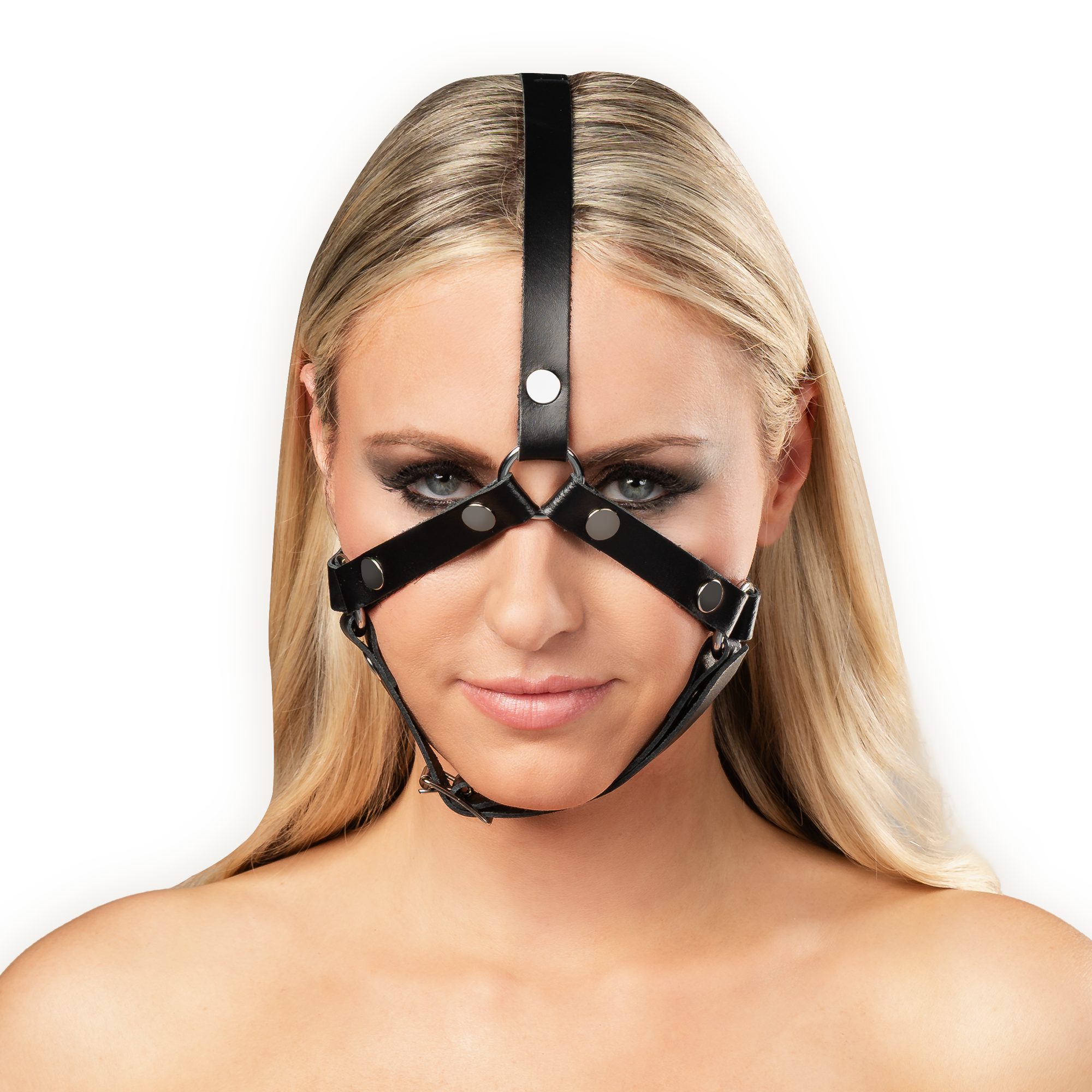 Leather Head Harness with Studs