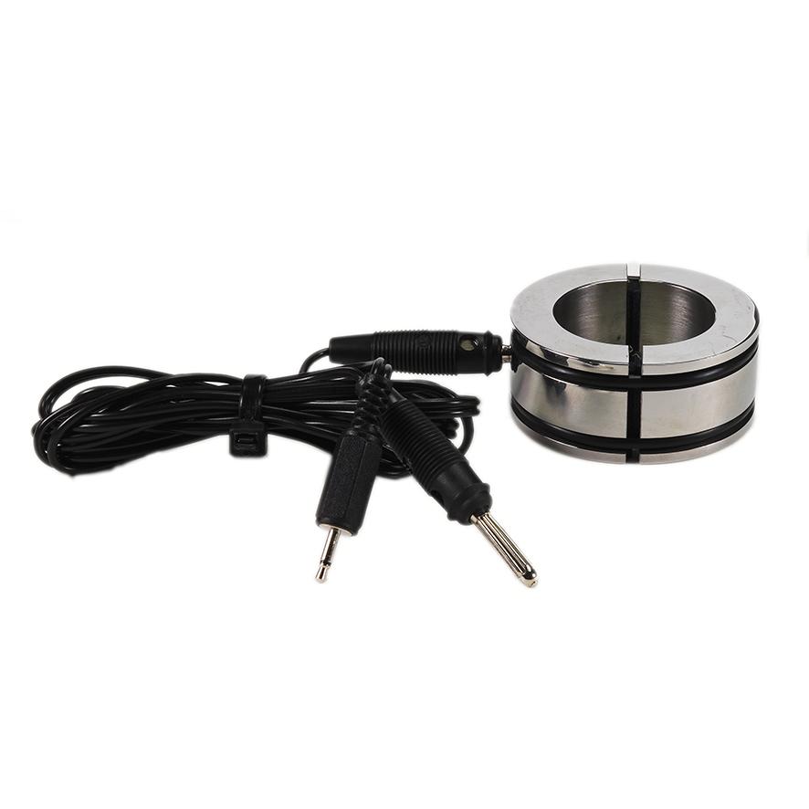 E-Stim Electro Sex Ballstretcher - Solid Cock Ring