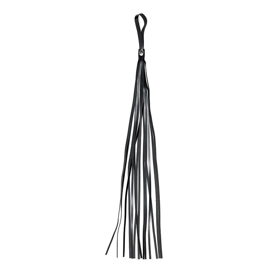 Leather Flogger Whip With 14 Strings