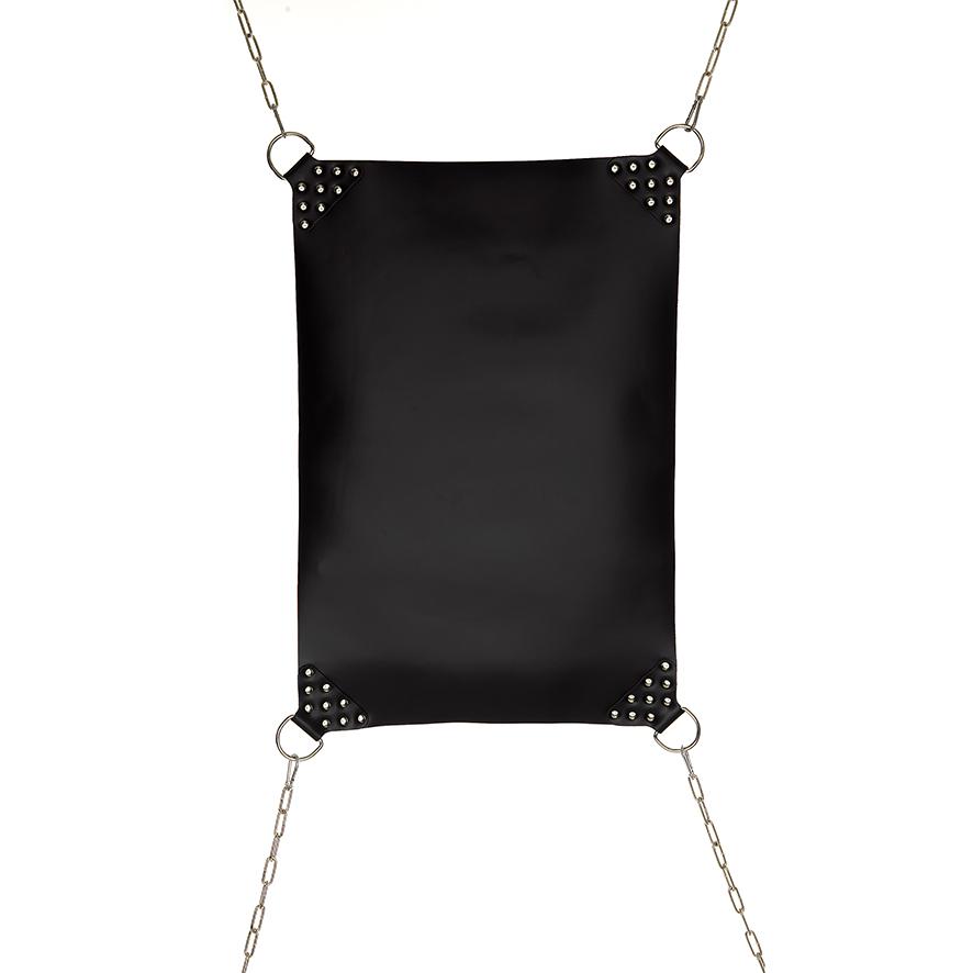 Leather Hammock with Extra Heavy Joints and D Rings