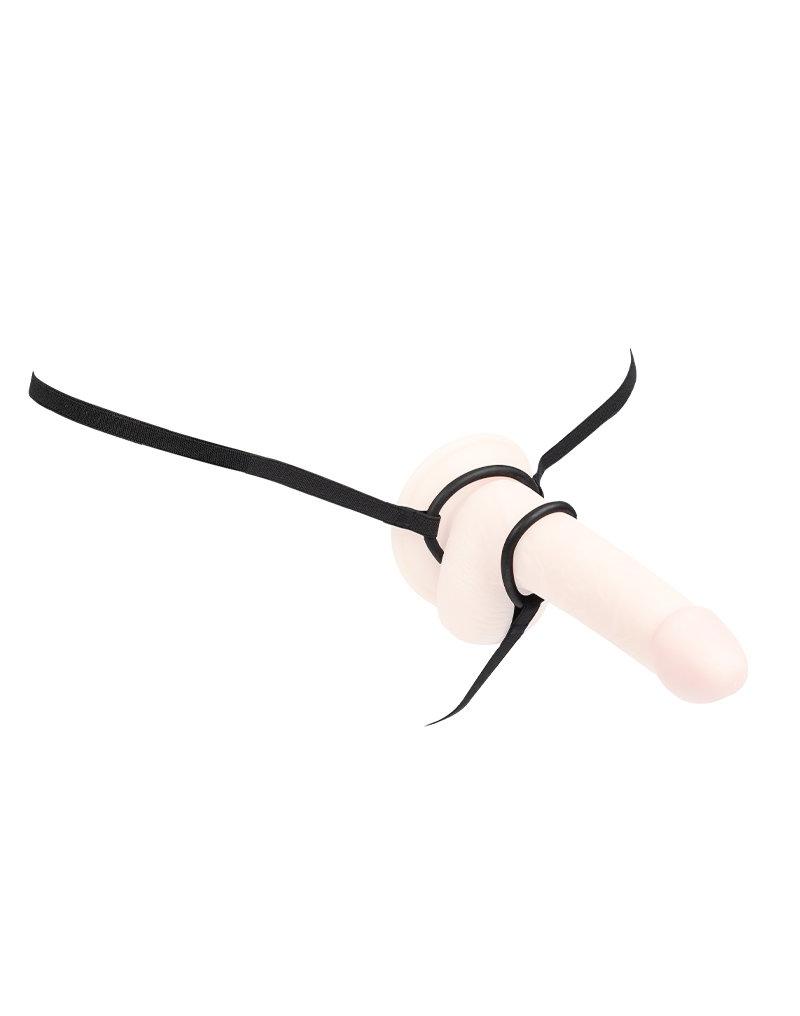 Men's Leather G-String with Cock Ring