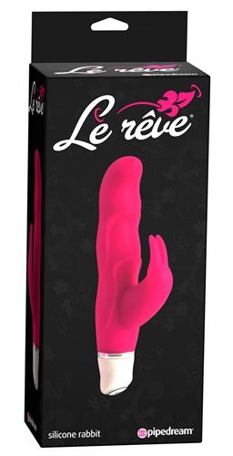 Le Reve Silicone Sweetie Rabbit - Dark Pink