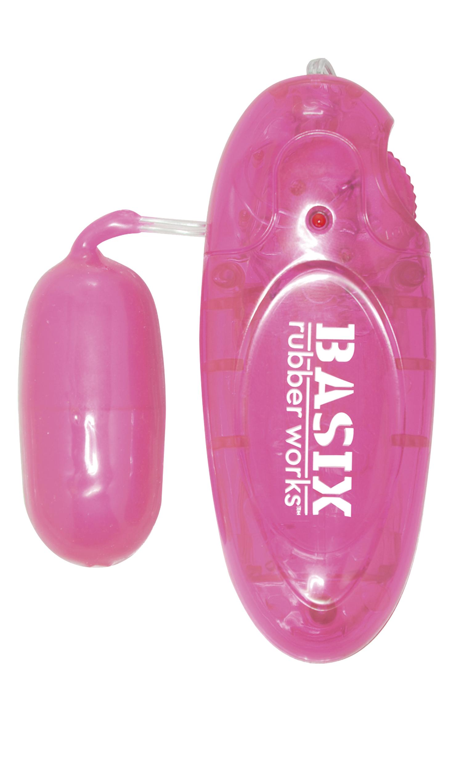 Basix Rubber Works Jelly Egg - Pink