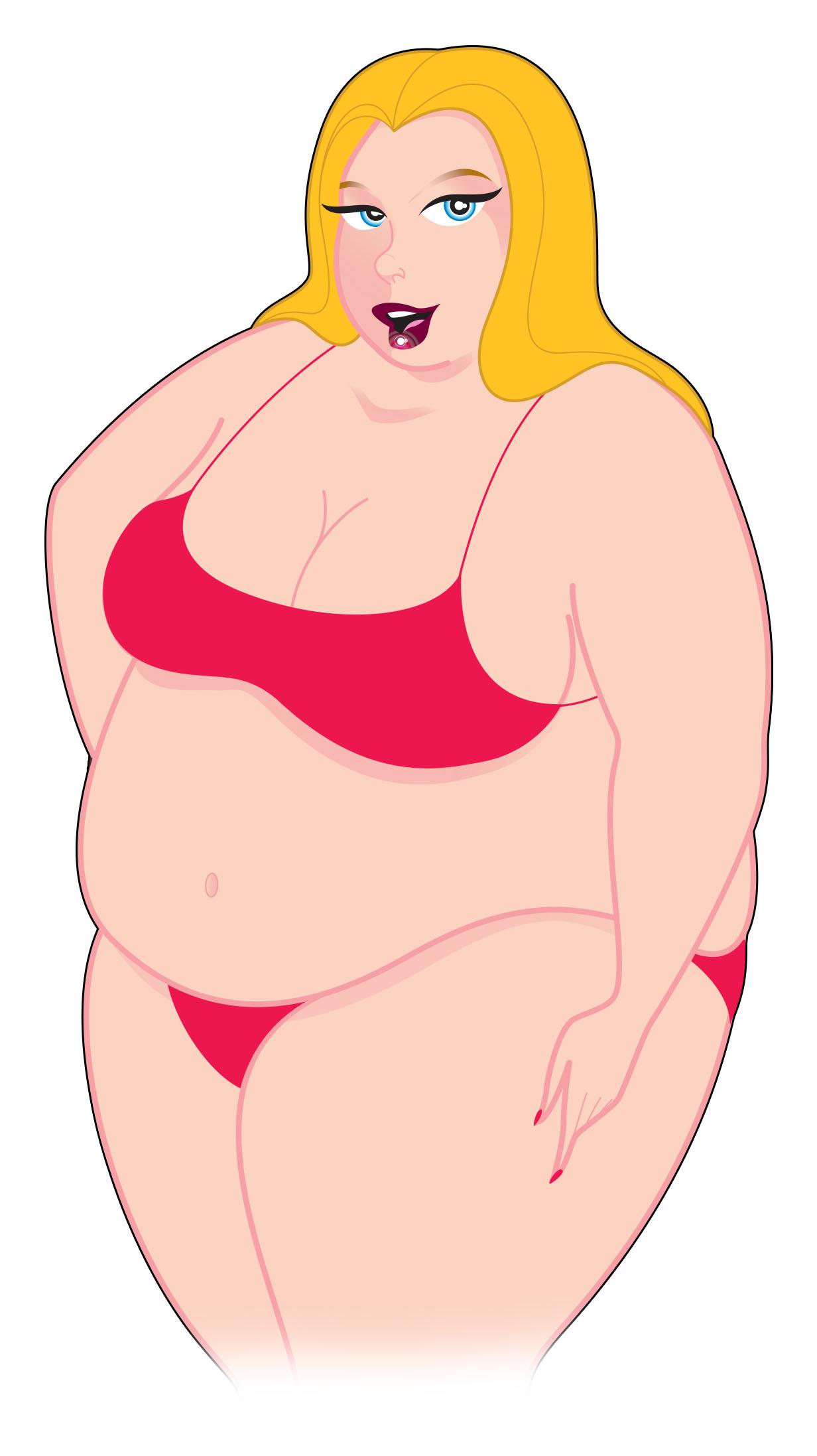 Travel Size Fatty Patty Inflatable Love Doll