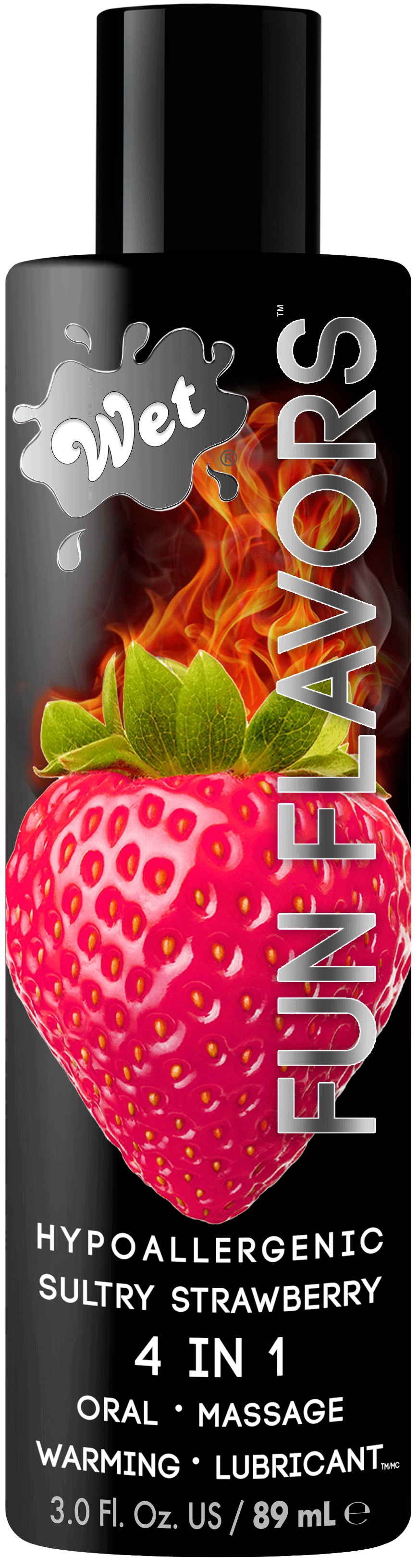 Wet Fun Flavors Sexy Strawberry - 3 Fl. Oz.