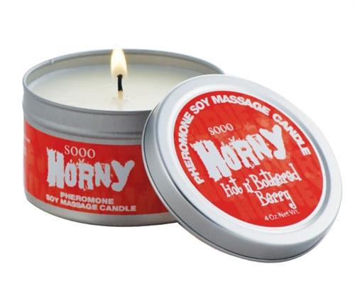 Pheromone Candle Soo Horny 4 Oz