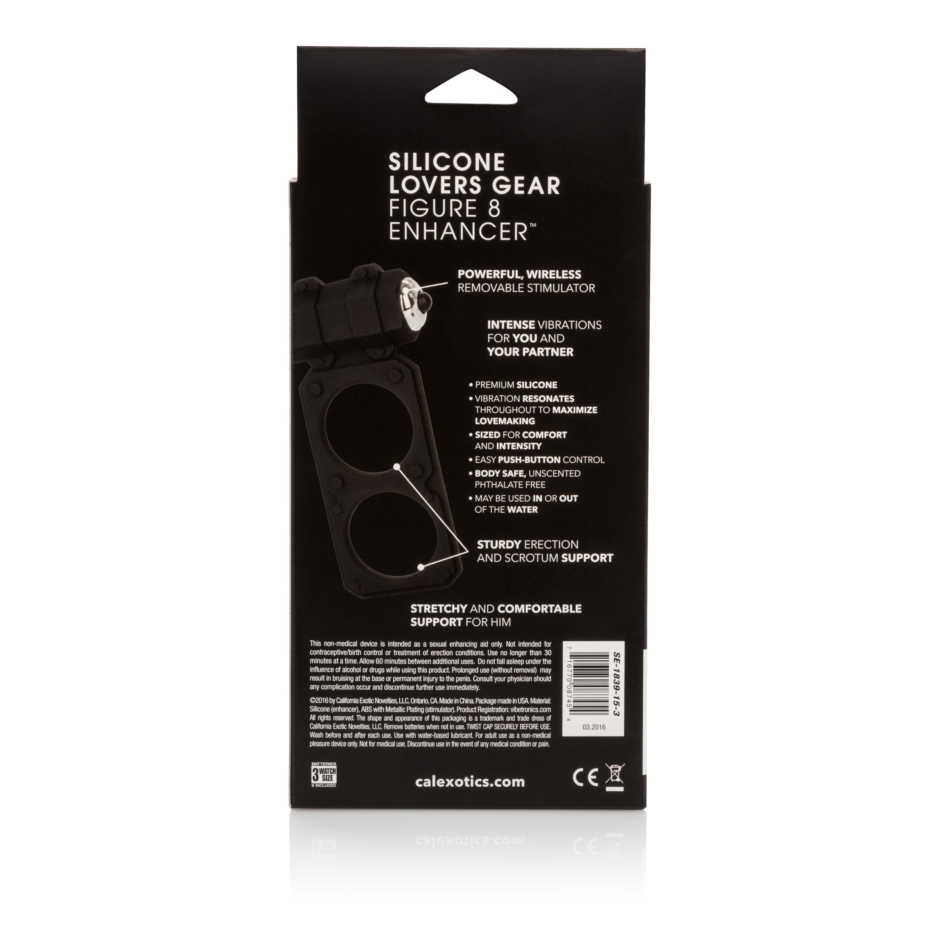 Silicone Lovers Gear Figure 8 Enhancer