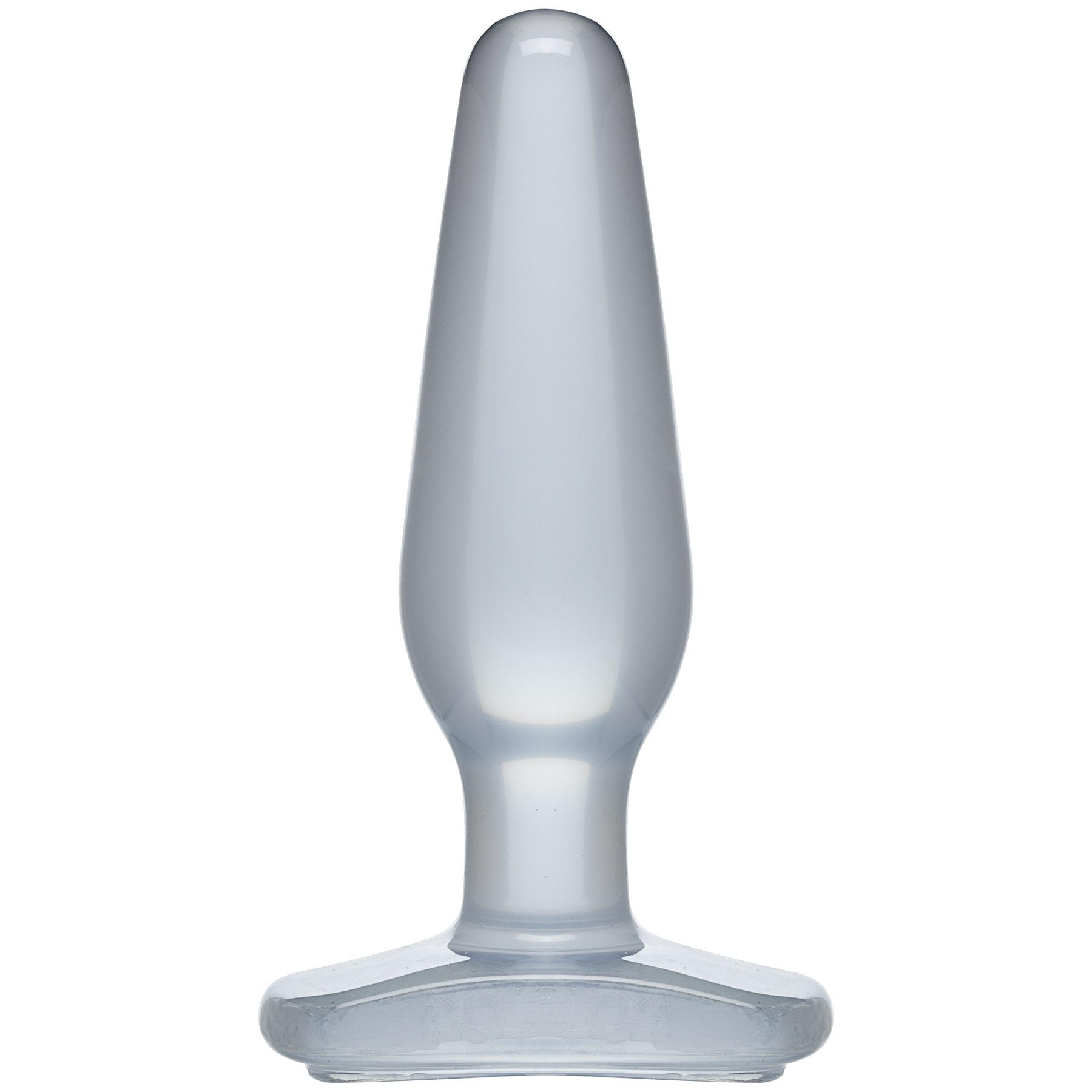 Crystal Jellies Butt Plug - Medium - Clear