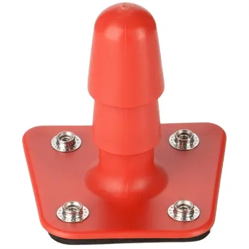 Vac-U-Lock Plug With Snaps Bulk - Red