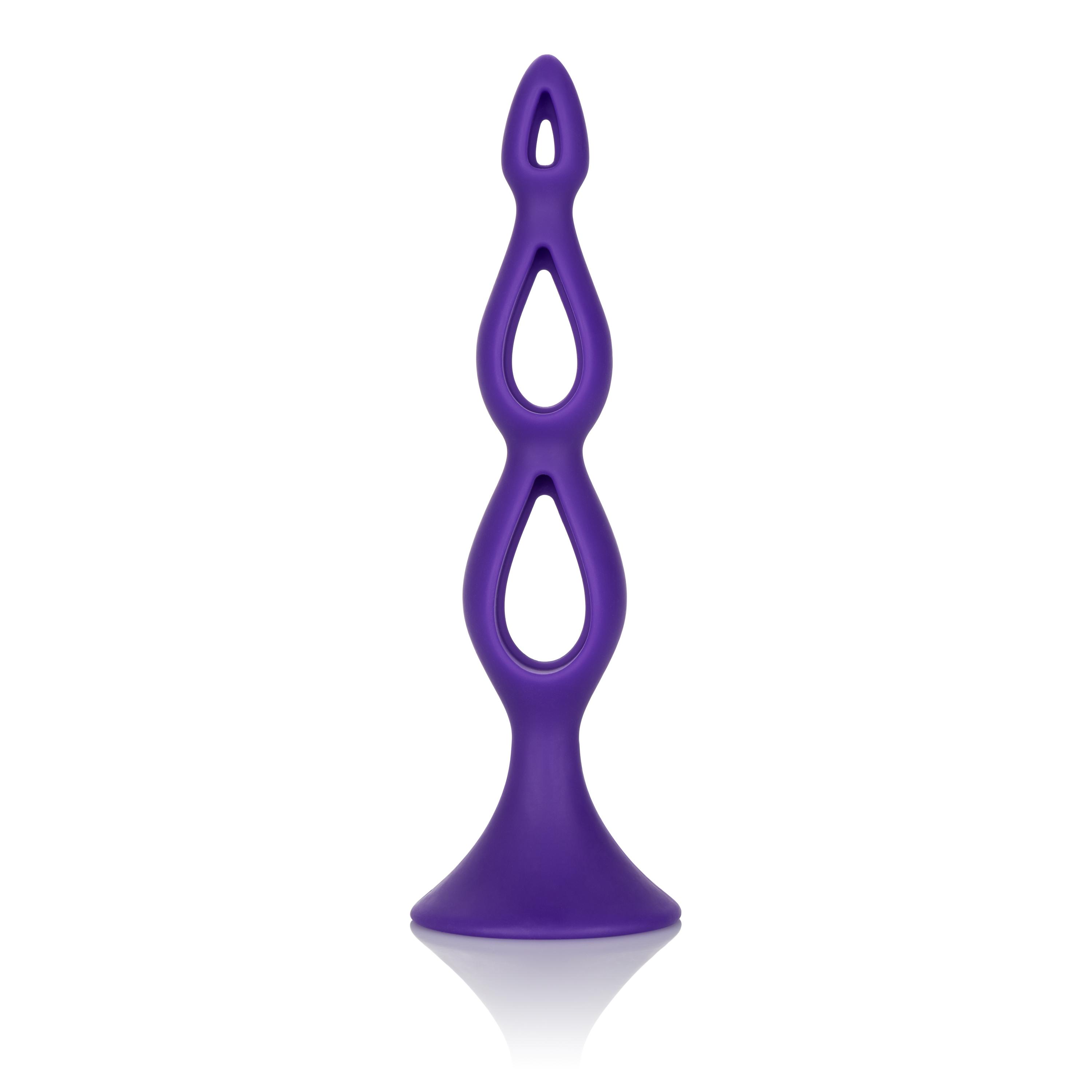 Booty Call Silicone Triple Probe - Purple
