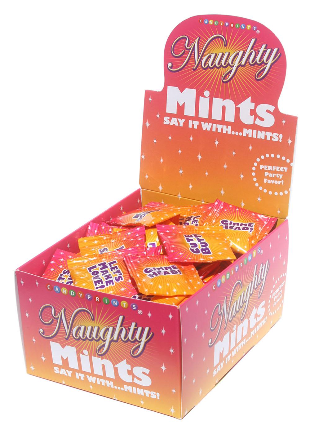 Naughty Mints Display Carton 100 3.1g Bags