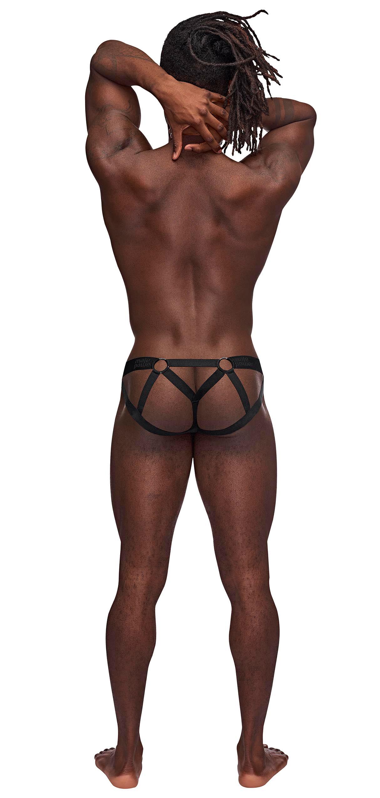 Sneak Peek Ring Jock - Large/ X-Large - Black