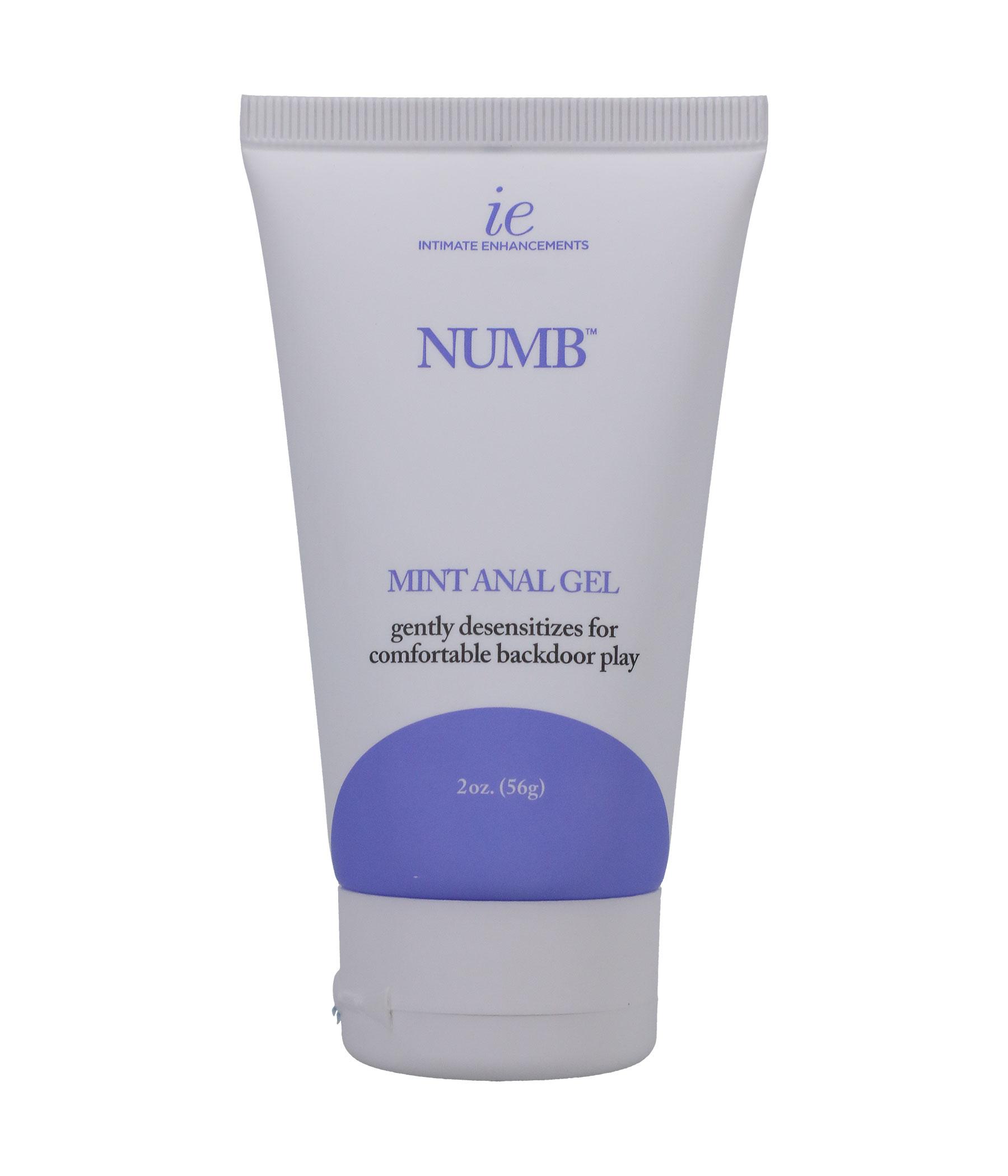 Intimate Enhancements Numb - Mint Anal Gel - 2 Oz. - Boxed