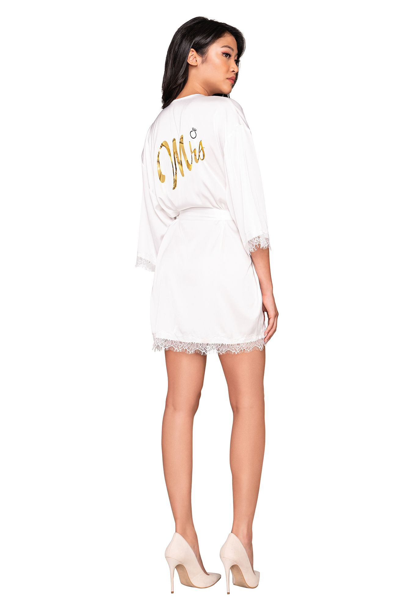 Bride Robe - Medium - White