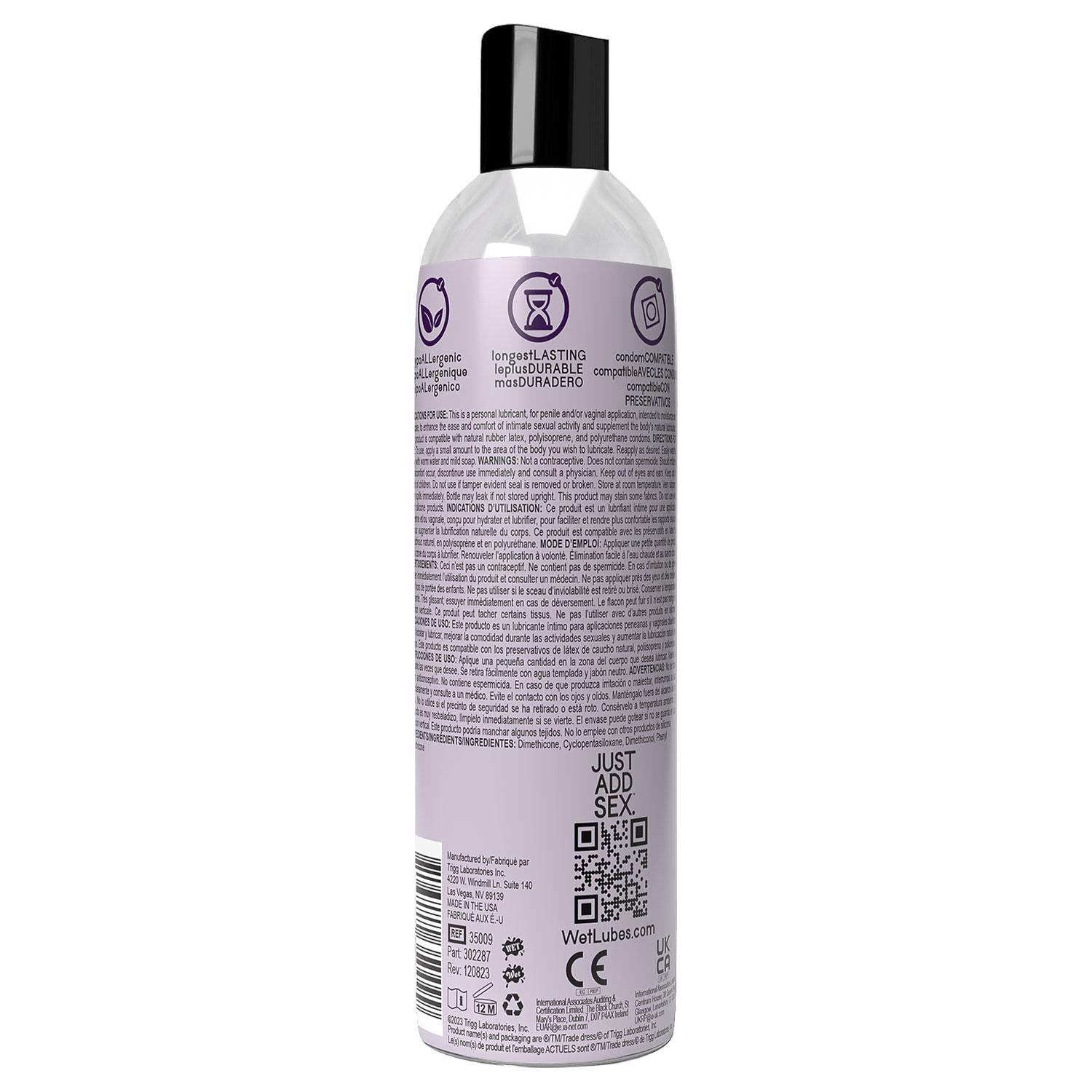 Wet Uranus Anal Lube - Premium Silicone Based Lubricant 4 Oz