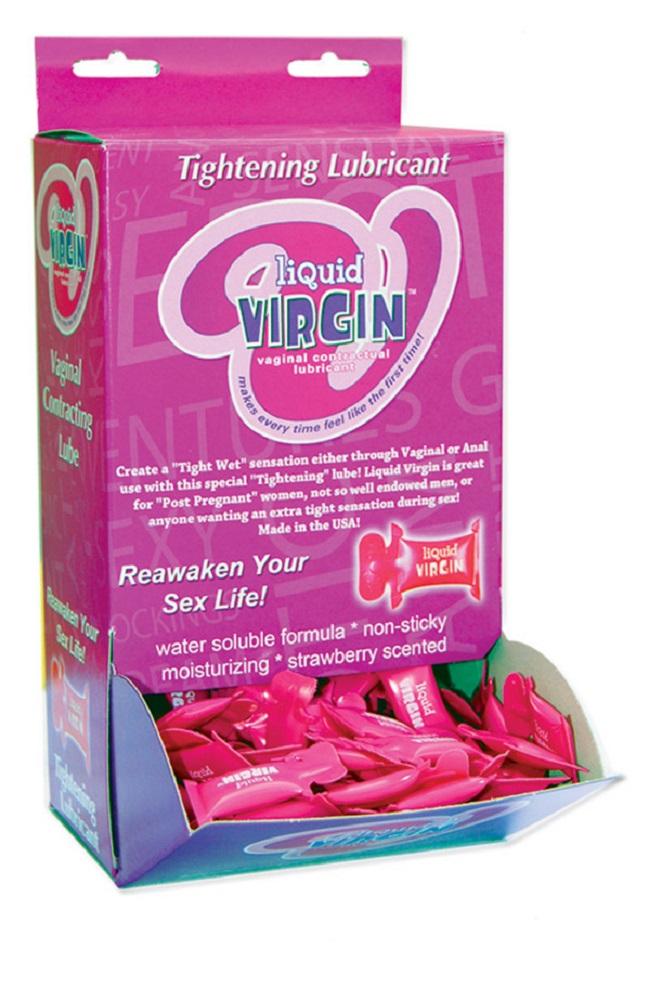 Liquid Virgin Contracting Lubricant 2cc Pillow Packs 144 Piece Bowl