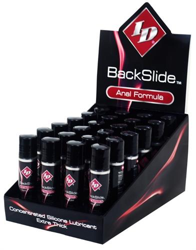 ID Backslide Silicone 1 Oz. Pillows - 24 Piece Display