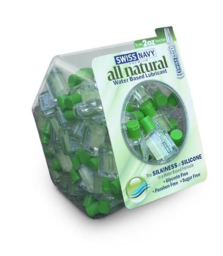 Swiss Navy 100 Count All Natural Fishbowl 20ml