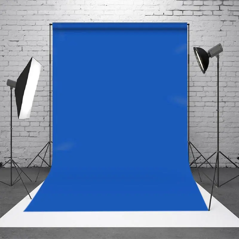 Aperturee Retro Blue Solid Color Portrait Photography Backdrop, 2X3FT(0.6MX1M), 14 USD, CYSD6I50-M, solid backdrops