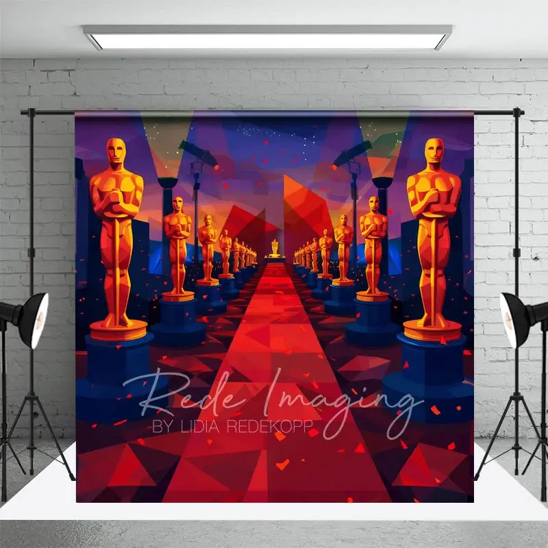 Aperturee Human Chess Sculpture Red Carpet Stage Photo Backdrop, 3X2FT(1MX0.6M), 14 USD, stage backdrops, LRHD2K07-M