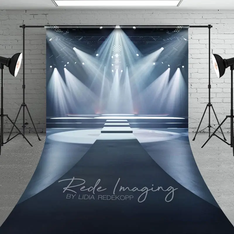 Aperturee Spotlight Model Runway T Stage Photo Sweep Backdrop, 5 x 7 ft (1.5 x 2.1 m), 42 USD, sweep backdrops, LRSD2K00-D