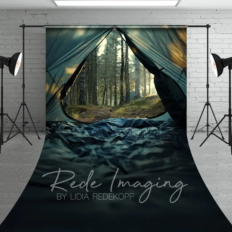 Aperturee Summer Mottled Tree Shadow Tent Sweep Photo Backdrop, 5 x 7 ft (1.5 x 2.1 m), 42 USD, sweep backdrops, LRSD4K07-D