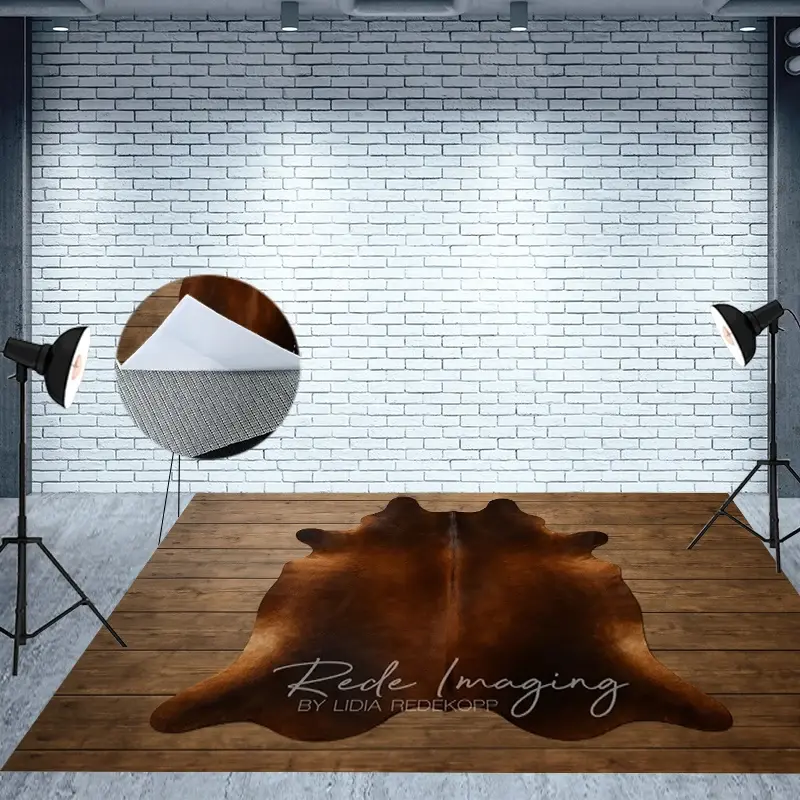 Aperturee Brown Bear Shape Rug Fabric Floor Backdrop For Photo, 5X3FT(1.5X1M), 41.2 USD, fabric floor backdrops, MATLRHD7K89-E