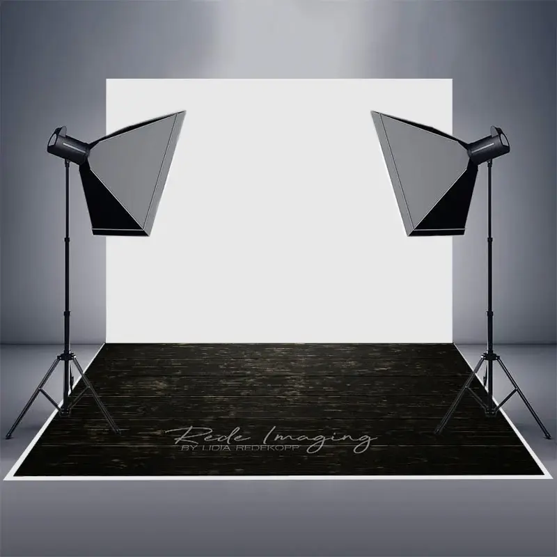 Aperturee Black Retro Wood Old Style Rubber Floor Mat For Photo, 5X4FT(1.5X1.2M), 129 USD, rubber floor mat, RUBLRHD7K58-G
