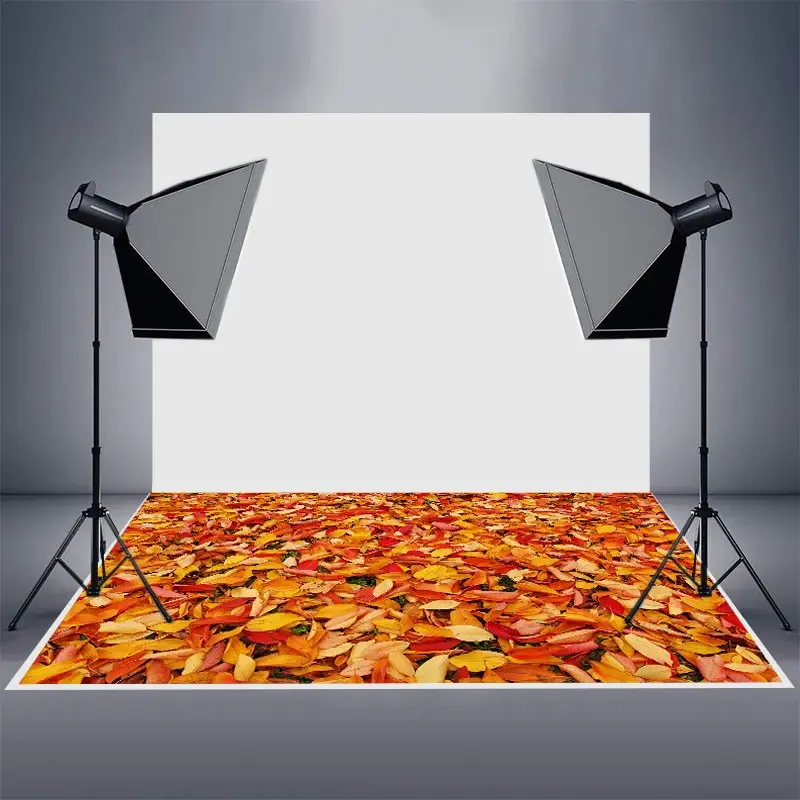 Aperturee Fallen Leaf All Over The Ground Floor Mat For Photo, 5X4FT(1.5X1.2M), 129 USD, rubber floor mat, RUBZYHD2L99-G
