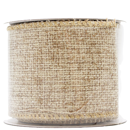 Decoris Decorative Ribbon Nature - Flax