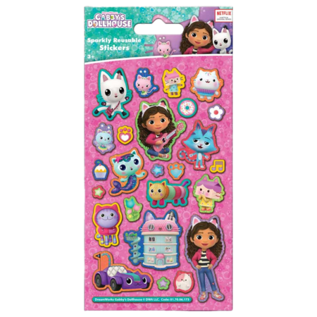 Gabby’s Dollhouse Foil Stickers