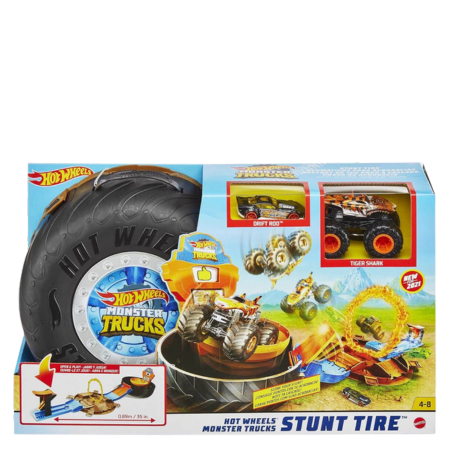 Hot Wheels Monster Trucks Tire Playset