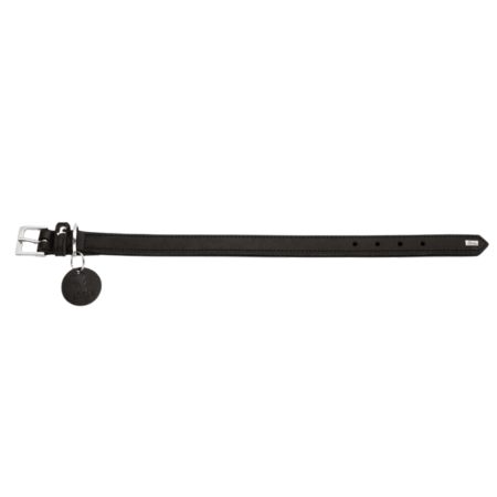 Hunter Larvik Black Dog Collar - 50