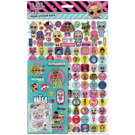 L.O.L. Surprise Next Level Mega Sticker Pack