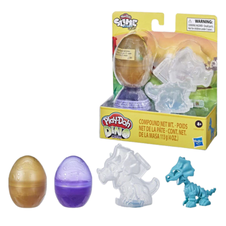Play-Doh Dino Bones Egg - Gold & Purple