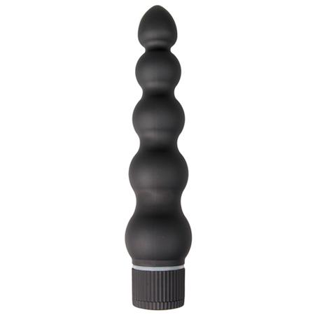 Doc Johnson Black Magic Ribbed Vibe 19cm