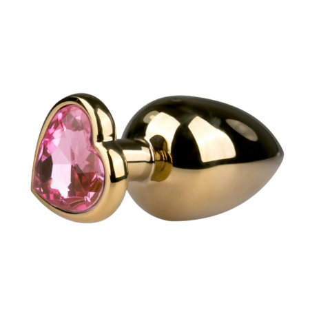 EasyToys Metal Butt Plug - Pink