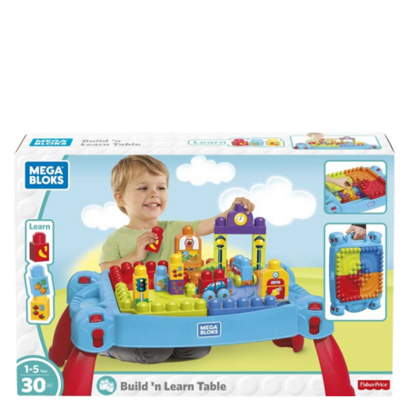 Fisher-Price Mega Bloks Build & Learn Activity Table