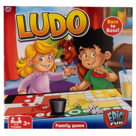 HTI Ludo Traditional Family Board Game